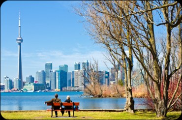 Downtown skyline as seen from Toronto Island