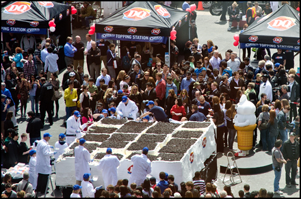 Dairy Queen sets Guinness World Record in Toronto