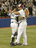 Jo-Jo Reyes and J.P. Arencibia