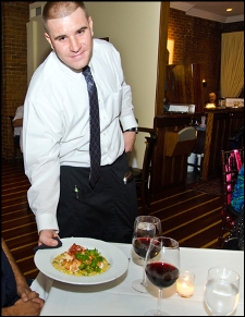 James at Tempo in Buffalo serves up Maine Lobster Risotto