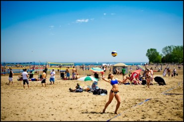 Woodbine Beach Park volleyball