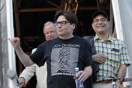 Mike Myers in Trafalgar Square