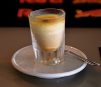 Creme Brulee Shooter - Glowbal Vancouver