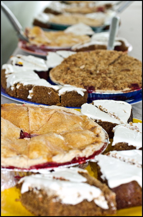 Desserts at Savour Ottawa Harvest Table 2011